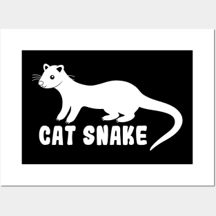 Ferret The Cat Snake Posters and Art